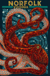 Norfolk, Virginia - Octopus Mosaic