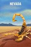 Nevada - Lithograph - Scorpion