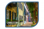 Charleston, South Carolina - Photography - Rainbow Row - Contour