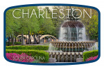 Charleston, South Carolina - Pineapple Fountain - Contour