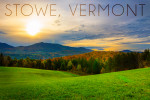 Stowe, Vermont - Photography - Fall Sunrise