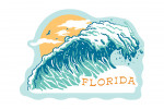 Florida - Distressed Ink - Perfect Wave - Contour
