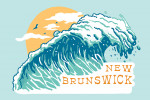 New Brunswick - Distressed Ink - Perfect Wave