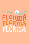 Florida - Coastal Typography - Wavy Type