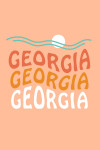 Georgia - Coastal Typography - Wavy Type