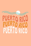 Puerto Rico - Coastal Typography - Wavy Type