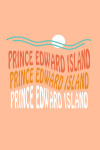 Prince Edward Island - Coastal Typography - Wavy Type