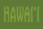 Hawaii - Outdoor Typography - Woodgrain Type