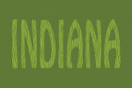 Indiana - Outdoor Typography - Woodgrain Type
