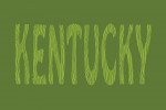 Kentucky - Outdoor Typography - Woodgrain Type