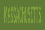 Massachusetts - Outdoor Typography - Woodgrain Type