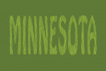 Minnesota - Outdoor Typography - Woodgrain Type