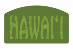Hawaii - Outdoor Typography - Woodgrain Type - Contour