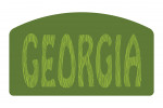 Georgia - Outdoor Typography - Woodgrain Type - Contour