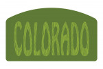 Colorado - Outdoor Typography - Woodgrain Type - Contour