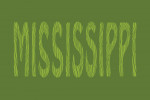 Mississippi - Outdoor Typography - Woodgrain Type