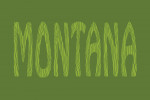 Montana - Outdoor Typography - Woodgrain Type