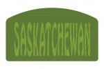 Saskatchewan - Outdoor Typography - Woodgrain Type - Contour