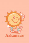 Arkansas - Vintage Mascot - Upbeat Sunshine
