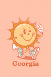 Georgia - Vintage Mascot - Upbeat Sunshine