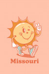 Missouri - Vintage Mascot - Upbeat Sunshine