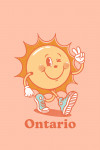 Ontario - Vintage Mascot - Upbeat Sunshine