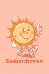 Saskatchewan - Vintage Mascot - Upbeat Sunshine