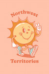 Northwest Territories - Vintage Mascot - Upbeat Sunshine