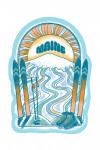 Maine - Groovy Escape - Skiing - Contour