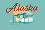 Alaska - Vintage Matchbook - Vintage Camper