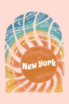 New York - Chalk Art - Sunburst
