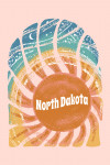 North Dakota - Chalk Art - Sunburst