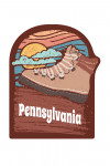 Pennsylvania - Chalk Art - Hiking Outdoors - Contour