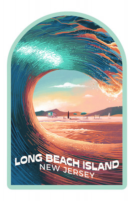 Long Beach Island, New Jersey - Epic Wave - Contour