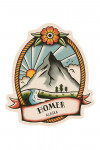 Homer, Alaska - American Traditional - Mountain Peak - Contour