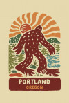 Portland, Oregon - Boho Colorblock - Bigfoot