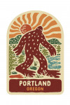 Portland, Oregon - Boho Colorblock - Bigfoot - Contour