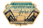 Moonstone Beach, California - Photography - Memories Made Here - Sentiment - Contour