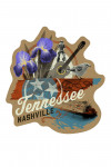 Nashville, Tennessee - State Photomontage - Contour