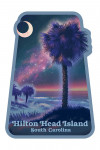 Hilton Head Island, South Carolina - Lithograph - Palmetto Moon - Contour