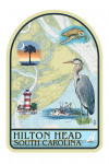 Hilton Head, South Carolina - Nautical Chart - Contour