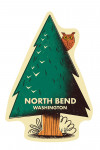 North Bend, Washington - Midcentury - Evergreen - Contour