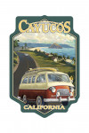 Cayucos, California - Camper Van - Coastal - Contour