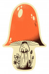 Midcentury - Mushrooms - Contour