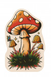 American Traditional - Mushrooms - Contour