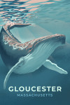 Gloucester, Massachusetts - Lithograph - Humpback Whale