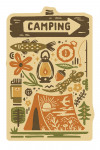 Boho Colorblock - Camping - Contour