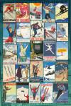 Vintage Ski Collage