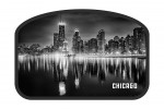 Chicago, Illinois - Photography - Reflections Black and White - Contour