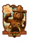 Colorado - Oil Painting - Smokey Bear - Only You - Contour